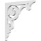 Ekena Millwork Hurley Architectural Grade PVC Bracket, 5/8"W X 10"D X 10"H BKTP01X10X10HU - alternate 1